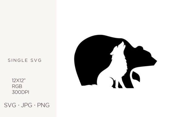 Bear and Wolf: Strategic Visual Assets for Brand Positioning and Creative Execution