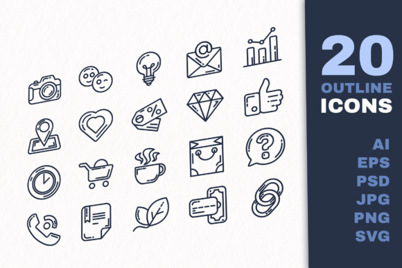 Business Icons: Essential Vector Assets