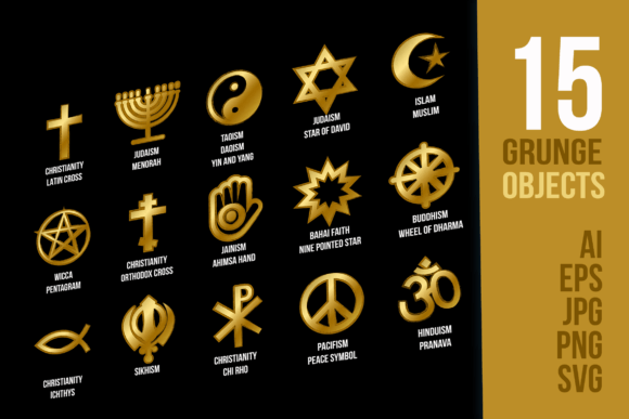 Evaluating the Grunge Gold Religion Set for Professional Design Workflows