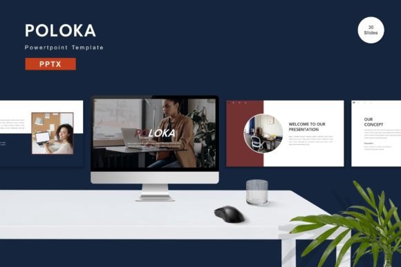Poloka: A Versatile PowerPoint Template for Every Need
