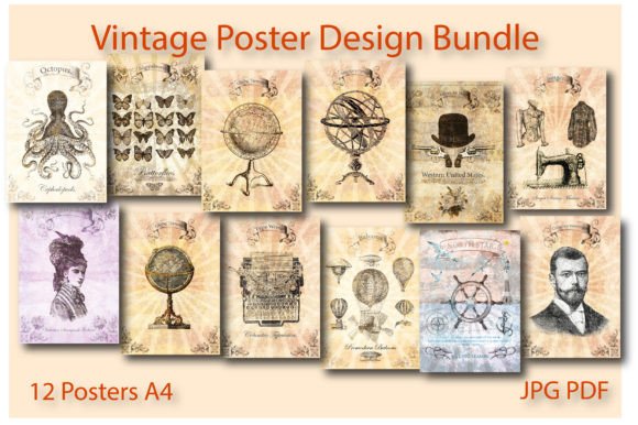 Vintage Poster Design: A Creative Toolkit